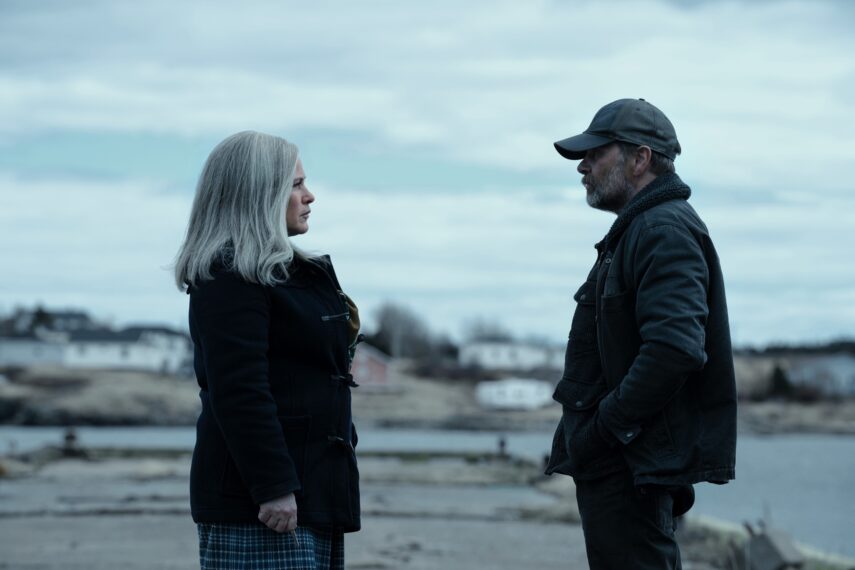 Patricia Arquette and James Le Gros in 'Severance' Season 2 