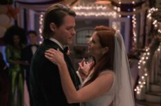 Justin Bruening as Cal Maddox and JoAnna Garcia Swisher as Maddie Townsend in 'Sweet Magnolias' Season 4