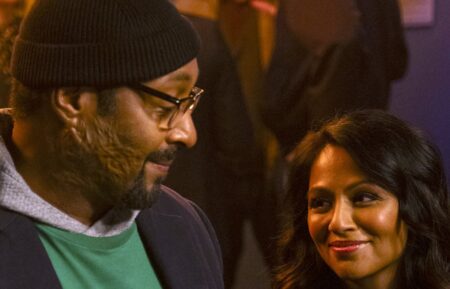 Jesse L. Martin as Alec Mercer, Karen David as Rose Dinshaw — 'The Irrational' Season 2 Episode 17 