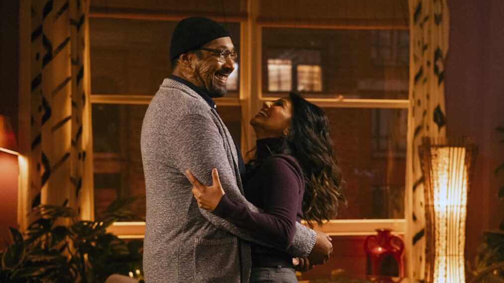 Jesse L. Martin as Alec Mercer, Karen David as Rose Dinshaw — 'The Irrational' Season 2 Episode 17 