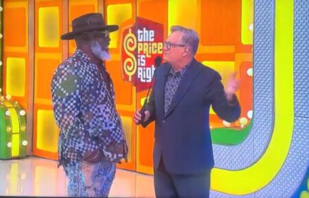 the price is right contestant corey with host drew carey on 3/14/2025