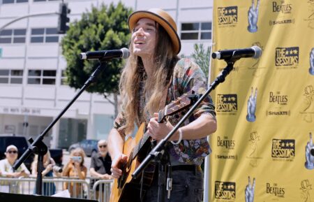 Sawyer Fredericks performs during Ringo's Peace & Love Birthday Celebration