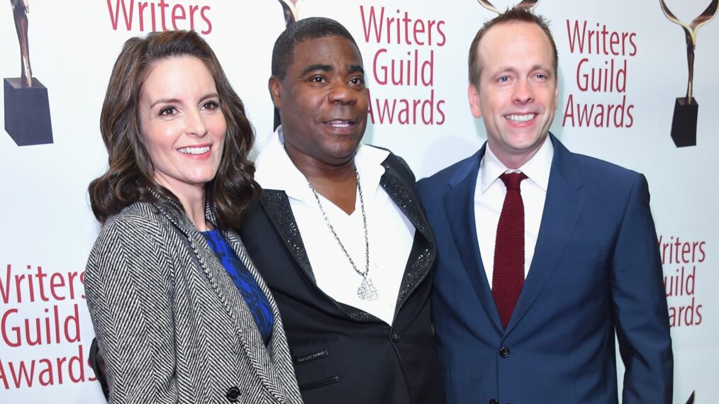 Tina Fey, Tracy Morgan, and Robert Carlock