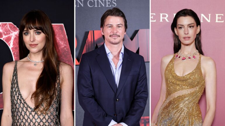 Dakota Johnson, Josh Hartnett and Anne Hathaway