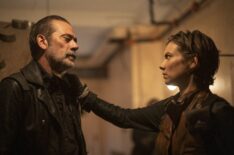 Jeffrey Dean Morgan as Negan and Lauren Cohan as Maggie Rhee in 'The Walking Dead: Dead City' Season 1