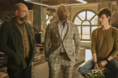 Ritchie Coster as Shinwell Johnson, Morris Chestnut as Dr. John Watson, and Peter Mark Kendall as Dr. Adam Croft — 'Watson' Season 1 Episode 7 'Teeth Marks'