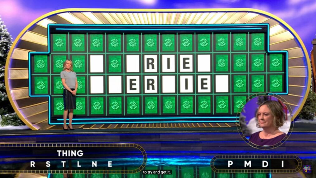 tabrina smith solving the bonus puzzle on wheel of fortune on 3/20/2025