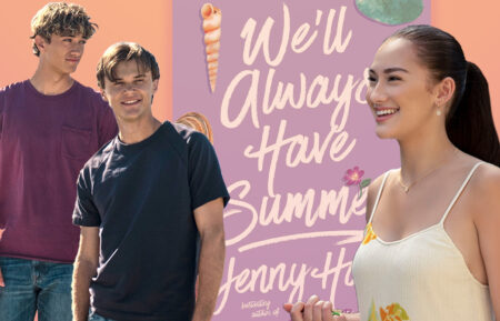 Christopher Briney, Gavin Casalegno, and Lola Tung in 'The Summer I Turned Pretty'