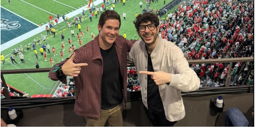 Adam DeVine and Tony Khan