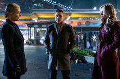 Kari Matchett as Col Lazarus, Nick Wechsler as Oliver Odell, Melissa Roxburgh as Rebecca ‘Bex’ Henderson — 'The Hunting Party' Season 1 Finale 'Jenna Wells'