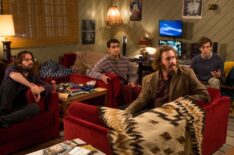 Martin Starr, Kumail Nanjiani, T.J. Miller, and Thomas Middleditch in Silicon Valley