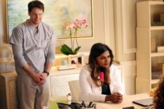 Ike Barinholtz and Mindy Kaling in The Mindy Project - Season 3, Episode 18